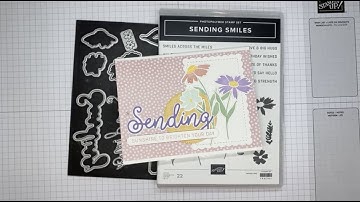 Stampin’ Up! Sending Smiles Sunshine Card Tutorial