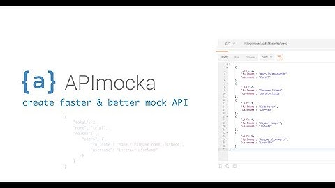 APImocka - create hosted mock API in seconds