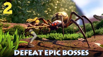 Micro Hunter : Tiny World - Gameplay , Walkthrough | PART-2 | DEFEAT EPIC BOSSES | PowerPlay