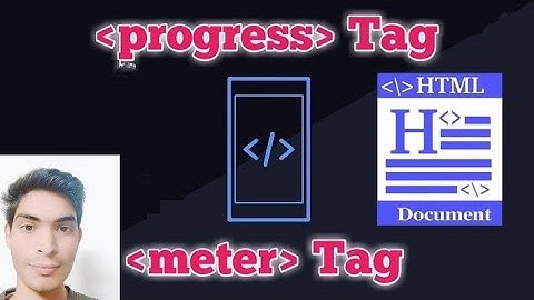 Meter and progress tag in html5.