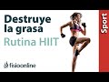 Rutina de entrenamiento HIIT - Destruye la grasa