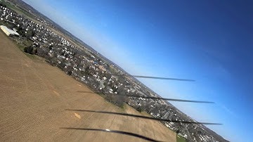 Mobius camera mounted atop E-Flight Apprentice w/Safe Mode