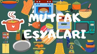 Almanca Mutfak Esyalarinin Isimlerini Öğreni̇yoruz