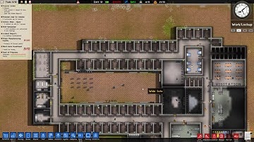 prison architect ep #13 putting in the security room