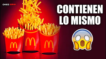 ¿Cuál es el tamaño más grande de patatas fritas en McDonald's?