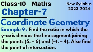 Example-9 | Class 10 Maths Chapter-7 Coordinate Geometry | New syllabus 2023-2024