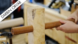 How To Make Wooden Screws