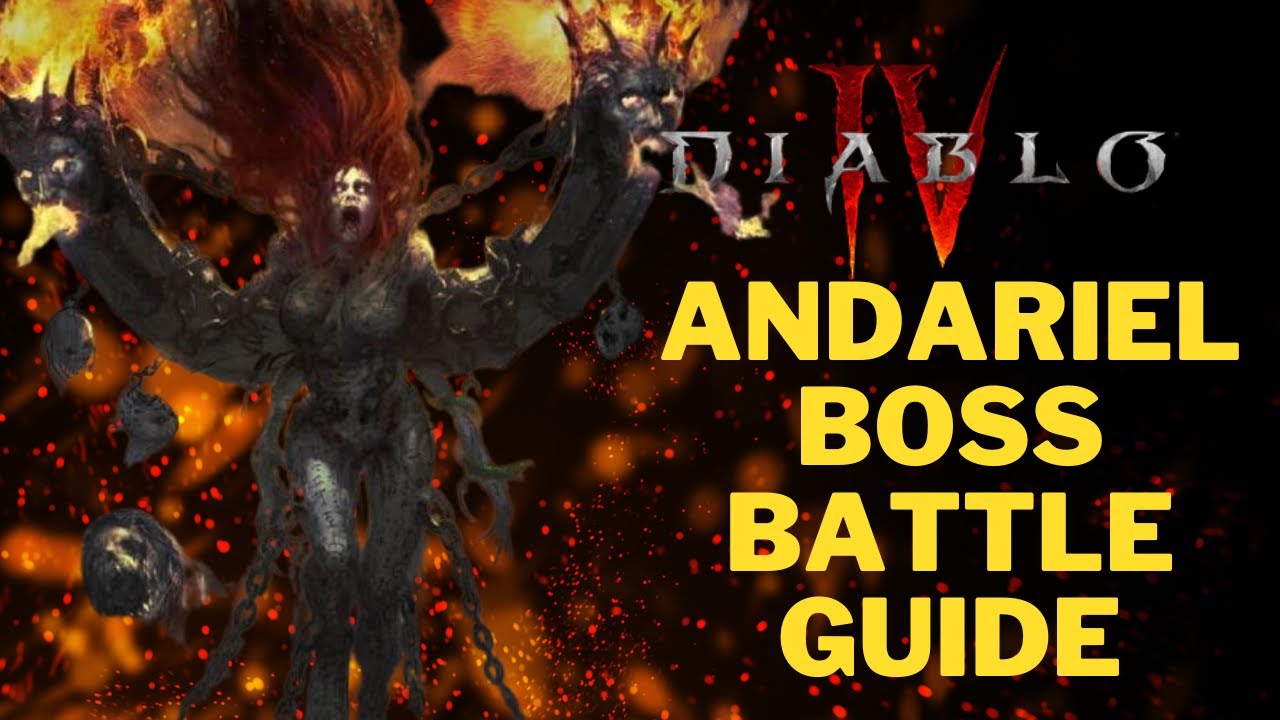 Diablo 4 Andariel Boss Battle Guide YouTube