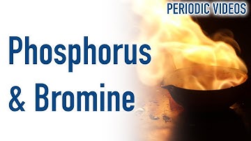 Phosphorus Reacts with Bromine - Periodic Table of Videos