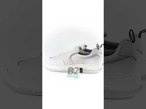 Tênis Osklen Hybrid Label Slip On Masculino Branco / Bege