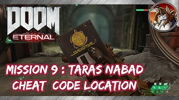 DOOM ETERNAL - Cheat Code Location in Mission 9 Taras Nabad