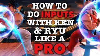 How To Do Inputs With Ryu \& Ken Like A Pro! Super Smash Bros Ultimate