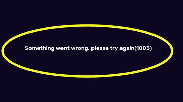 Fix Voot Something Went Wrong Please try again (1003 ) Problem | Voot Something Went Wrong