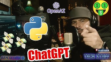 GANA DINERO con ChatGPT y Python, programa tu propia App de iA en 5 Pasos #ai #python #chatgpt #ai