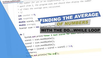 Computing the average | Do...while Demo