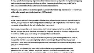 PENDIDIKAN MORAL 5MM: SPM PROJEK 1: SIKAP KETERBUKAAN - SMK PRAI 2020 - VIDEO 4