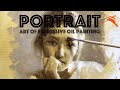 👩‍🎨 Oil Painting Demo: Monochromatic Brown Portrait.