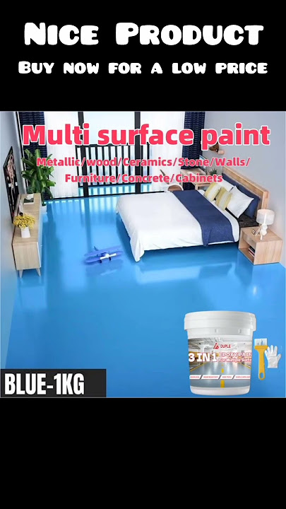 3 in 1 Epoxy Floor Paint #shopeetagtowin #ShopeeTagToWin