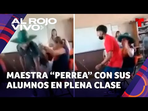 Maestra en México bailó reggaetón con sus alumnos en pleno salón de clases