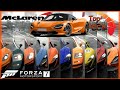 Forza Motorsport 7 Top 10 Fastest McLaren | Top Speed Battle and Challenge - All Stock | 4K