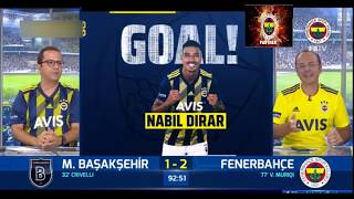 Başakşehir 1-2 Fenerbahçe Fb Tv Anları Geri Dönüş Stüdyoda Mükemmel Sevinç