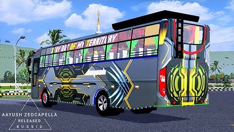 Released Zed Capella Bus Mod In Bus Simulator Indonesia - Bussid Bus Mod - Bussid Car Mod - Bussid