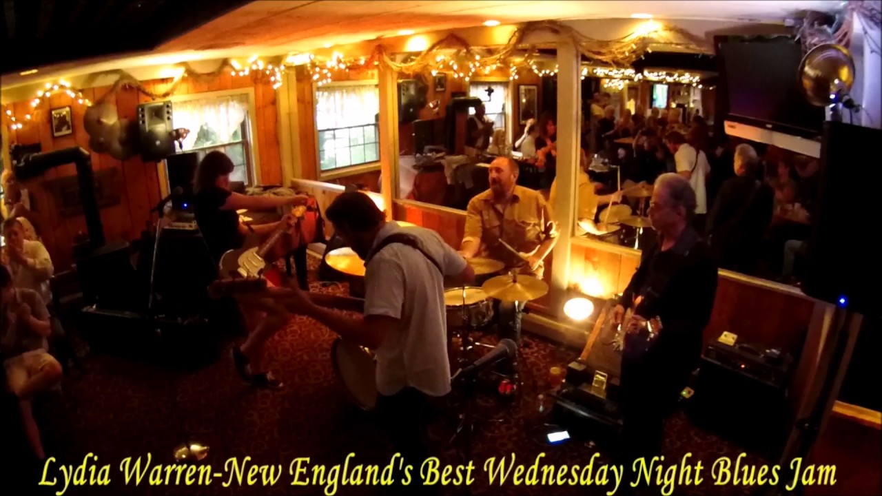 Lydia Warren as Guest Host at New England's Best Wednesday Night Blues Jam