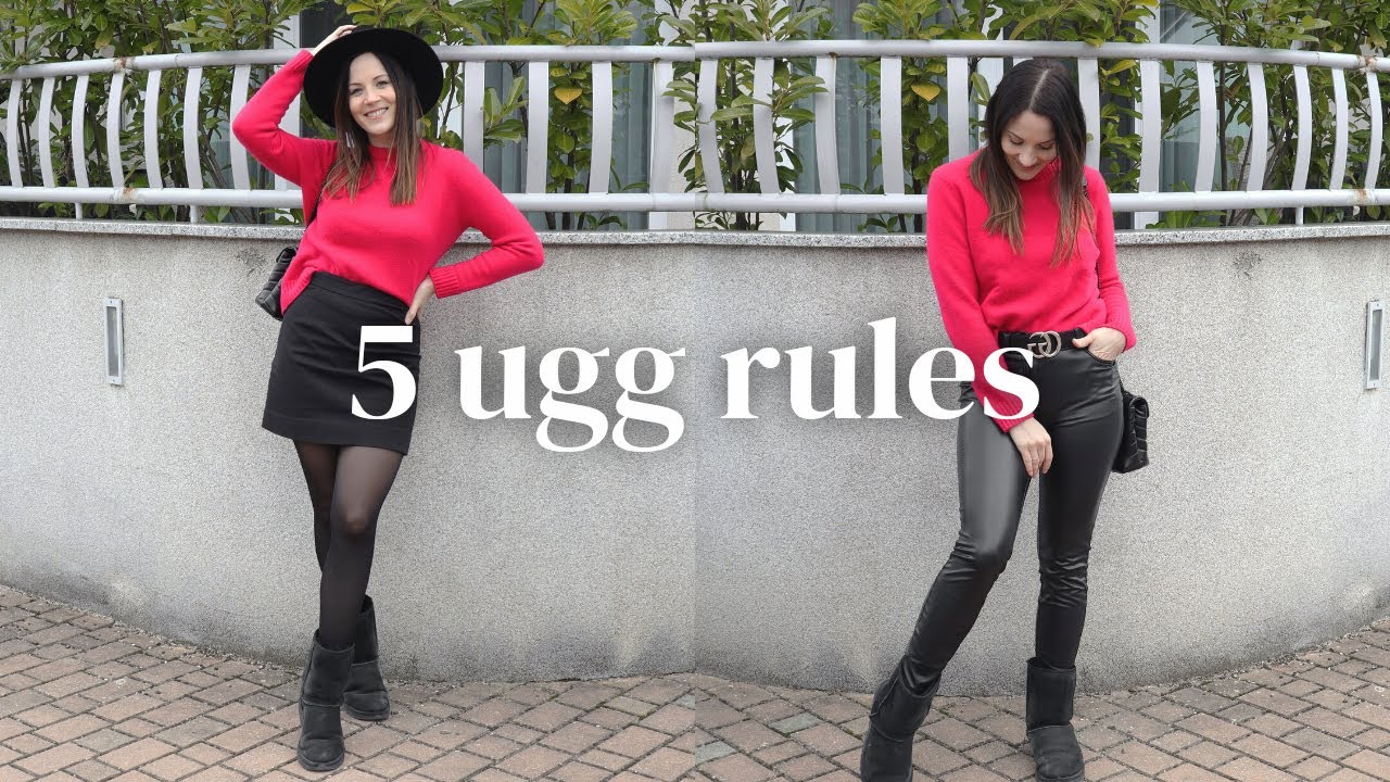 How To Style UGG Boots To Look Stylish (Do's & Dont's Of Uggs) 