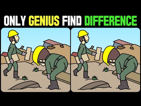 Spot The Difference : Only Genius Find Differences [ Find The Difference #438 ]