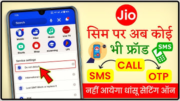 Jio में Spam Call -OTP और Messages कैसे बंद करें | Jio Me DND Kaise Activate Kare | Jio Dnd Service