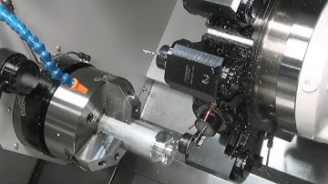 CNC Machine Turning Center CY Axis Working Process