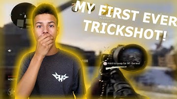 MY FIRST EVER TRICKSHOT(hitmarker) | Ryan Rubio