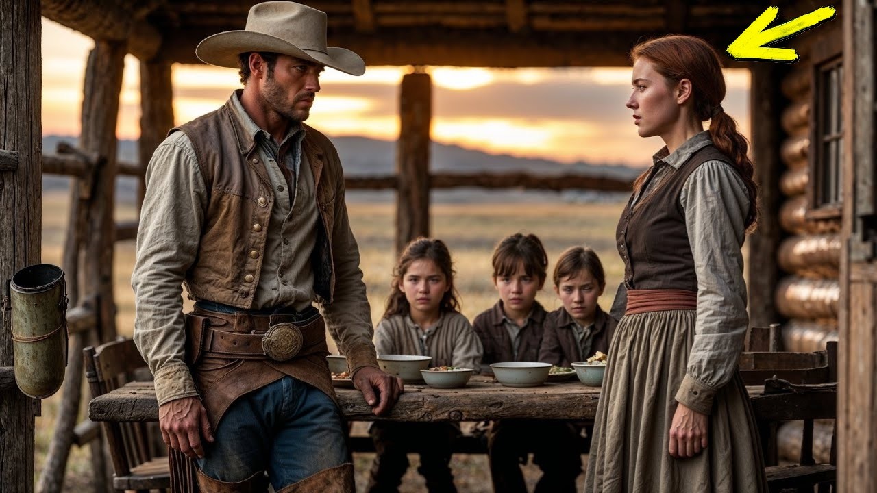 „Ledwo mogę ich karmić” – powiedziała kobieta. Kowboj: „Od teraz ja będę”.