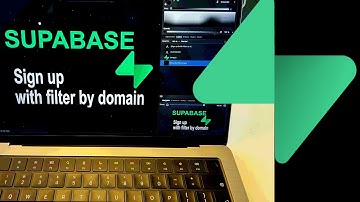 How to filter users by domain in ♥️ SUPABASE - 4K