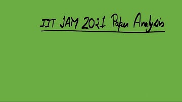 JAM chemistry 2021 paper analysis |IIT jam 2021 chemistry question paper|jam chemistry 2021 solution