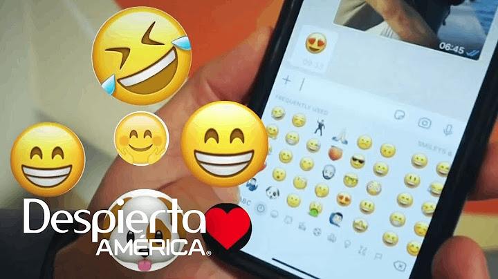 Descubrimos cuáles son los emojis que más usan los conductores de Despierta América