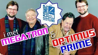 I Met Megatron &amp; Optimus Prime | Scotland Comic Con Vlog