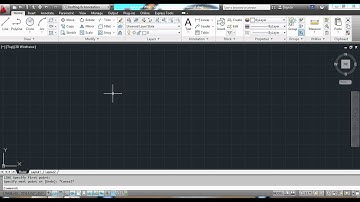 Part 2: AutoCAD 2012 Introduction & How to Draw a Line