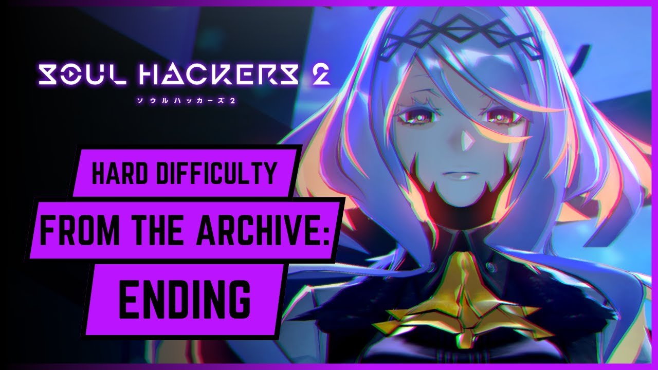 Soul Hackers 2 - All Trophy Endings & Last Boss on HARD Difficulty 