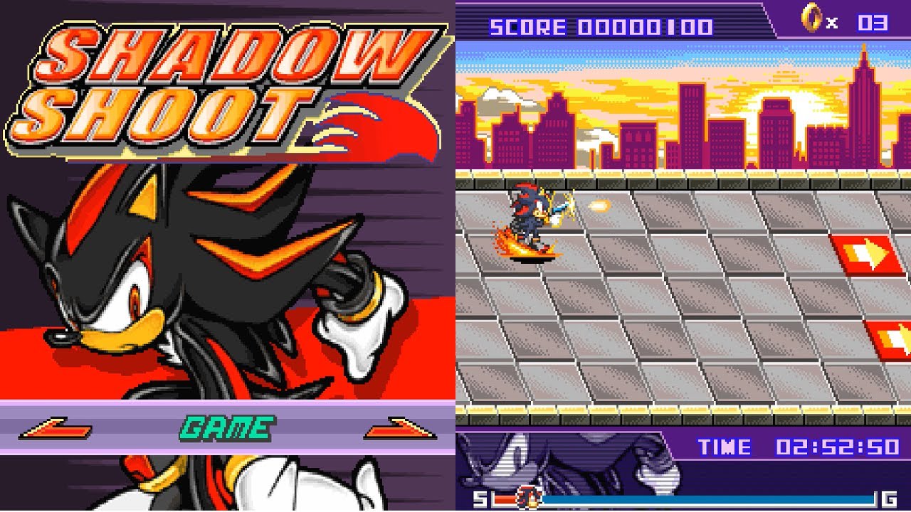 Shadow Shoot Sonic Series - Прохождение Java игры - YouTube