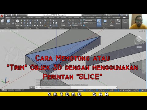 cara memotong objek