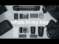 Essential travel tech bag  what i carry on every trip