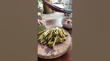 Cách làm gỏi quả núc nác ăn siêu cuốn #quanucnac #amthuctaynguyen