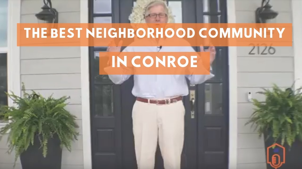 The Best Neighborhood Community to Live in Conroe Texas Stillwater