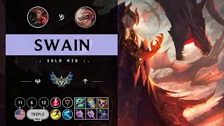 Swain Mid vs Naafiri - NA Challenger Patch 14.10