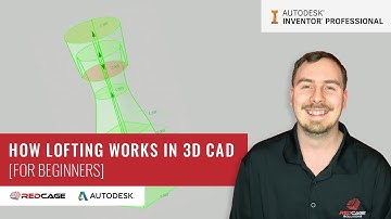 How to Use Lofting in 3D CAD with Autodesk Inventor