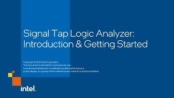 Signal Tap 逻辑分析器：介绍和入门