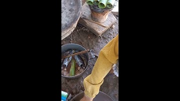 Cá nướng lá chuối..... lần đầu tiên làm và cái kết