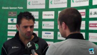 Uil Forte vor dem Spiel gegen den FC Sion