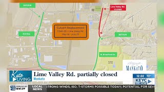 Lime Valley Road construction to begin Monday